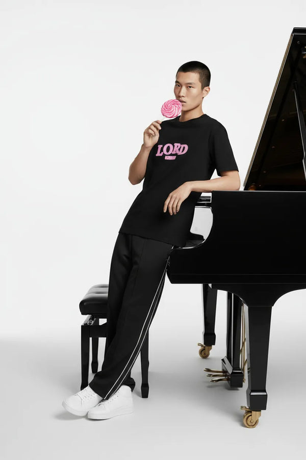 Ballad Slim Fit T-Shirt in Pink Pastel