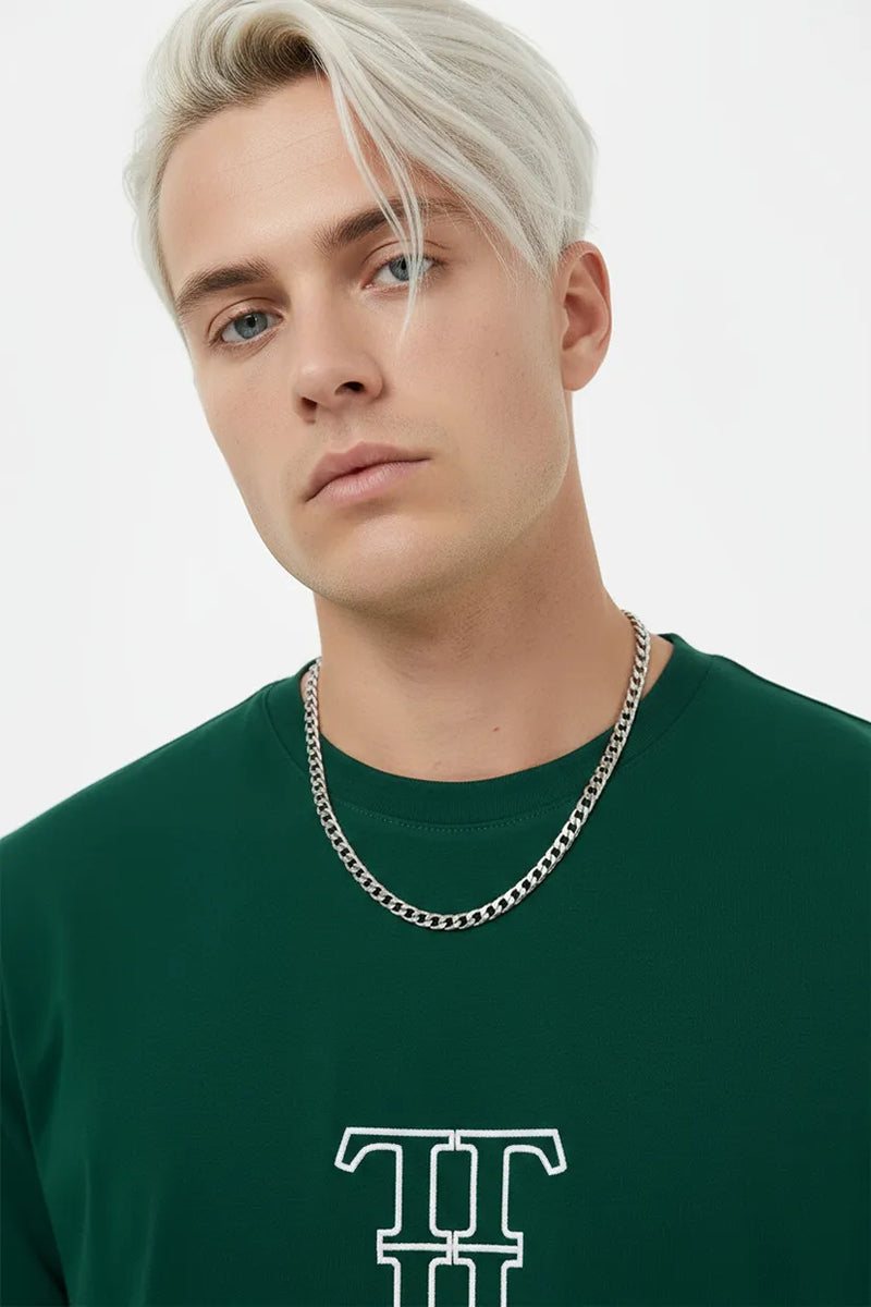 4L Slim Fit T-Shirt in Pine Green