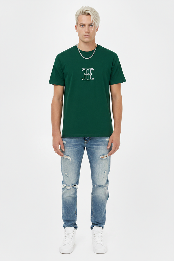 4L Slim Fit T-Shirt in Pine Green