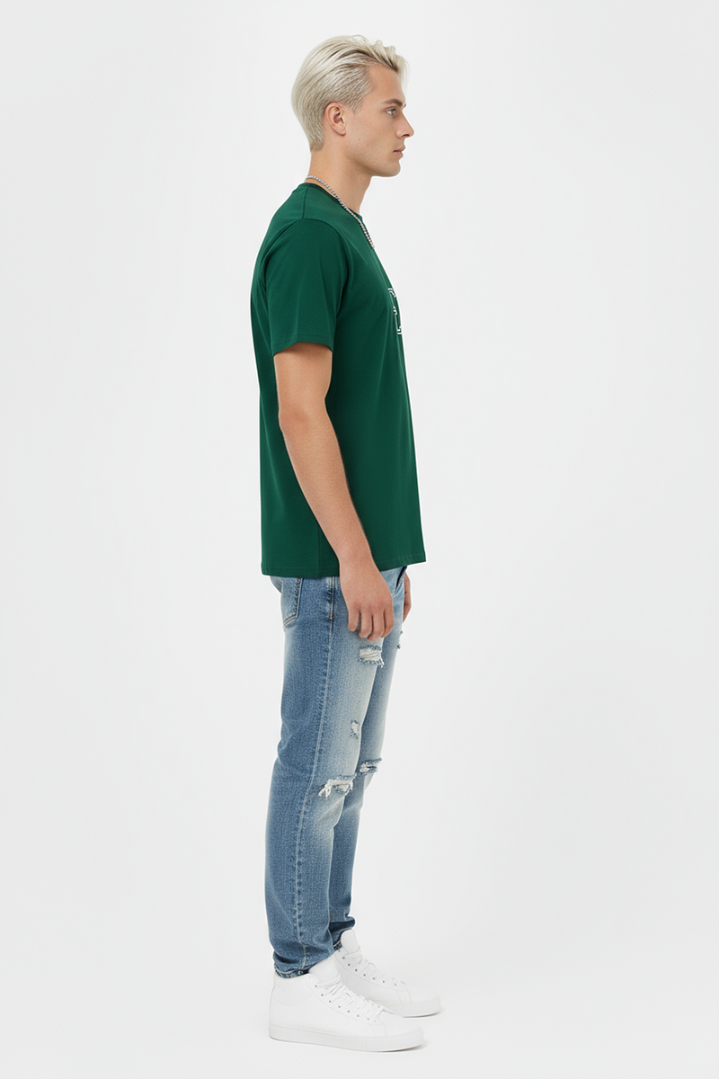 4L Slim Fit T-Shirt in Pine Green