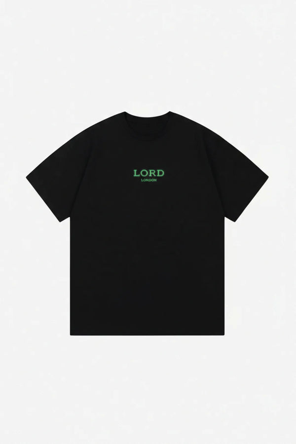 Dot Matrix Heavyweight T-shirt in Black