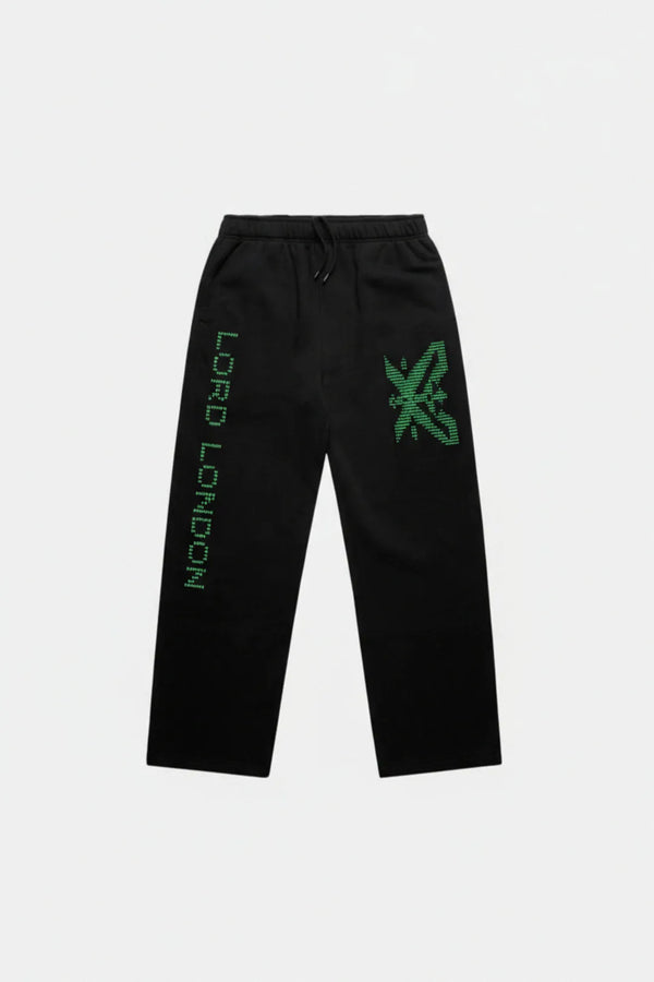 Dot Matrix Uncuffed Fleece Jogger