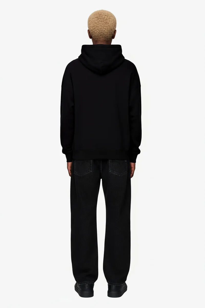 Ballad Quatrain Black Hooded Sweater
